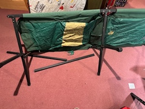 lot 162 image: Slumberjack Camping Cot with Carrying Case