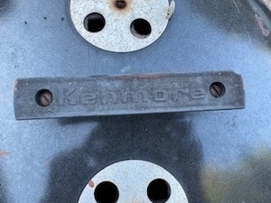 lot 190 image: Charcoal Grill with Two Chimney Charcoal Starters