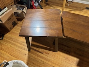 lot 208 image: Nice Coffee Table with Matching End Tables