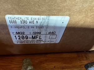 lot 16 image: Box of Rock Tumbling Ceramic Media