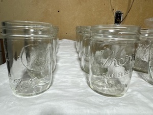 lot 123 image: Various BrandsSizes FruitPreserve Jars