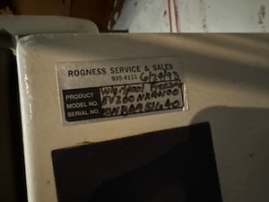 lot 127 image: Whirlpool Upright Freezer. Works Great