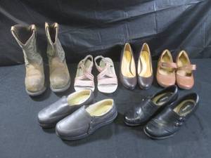 lot 410 image: (A-2) Assorted Shoes  Pair of Boots