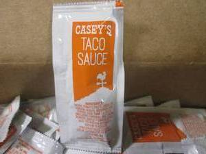 lot 430 image: (BR3) 200 Pouches of Taco Sauce Best by June 2024