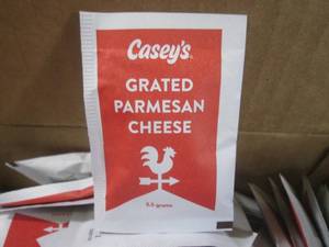 lot 436 image: (BR3) 200 Packets of Grated Parmesan Cheese Best by Sept 2024