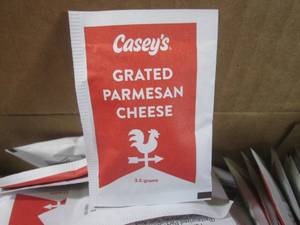 lot 437 image: (BR3) 200 Packets of Grated Parmesan Cheese Best by Sept 2024