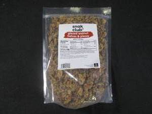 lot 451 image: (BR3) 2 Pound Bag of Glazed Walnut Halves & Pieces Best by March 2024