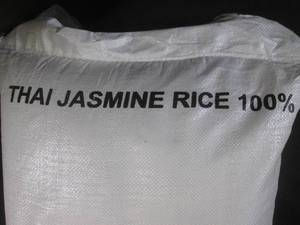 lot 457 image: (EW1) 55 Pound Bag of Thai Jasmine Rice Best by Jan 2024