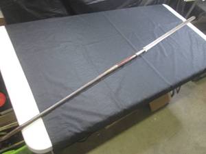 lot 9 image: (RMC) Masai Lion Spear - Used By Masai Warrior - Brought To USA By Owner Of Lavender Inn, Faribault MN In The 60s - Valued At $200 to $500 - 70 14 Overall Length