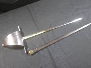lot 27 image: (RM1) Sword with Scabbard - Sword 27 14 Overall Length