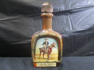 lot 82 image: (FS) Vintage Beams Choice Kentucky Straight Bourbon Whiskey Liquor Bottle - 10 34 Tall