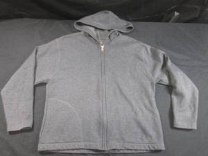 lot 91 image: (CS) Hanes Zip Front Hoodie Size Large