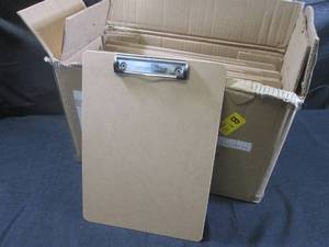 lot 95 image: (EW4) Box of 18 Clip-Boards...