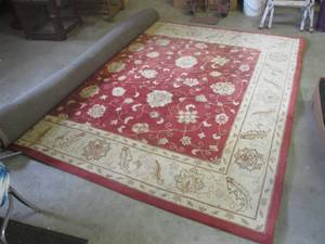 lot 108 image: (FRNT) 8 ft x 11 ft Area Rug...