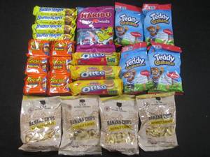 lot 133 image: (B-1) Assorted Snacks and Candy Past Date