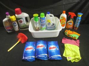 lot 143 image: (A-2) Assorted Cleaners Etc...