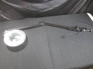 lot 163 image: (H-2) Clamp Mount Magnifier Lamp