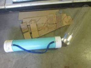 lot 180 image: (EW4) Assorted Thick Plexiglass Pcs, 32 Acrylic Tube and 30 PVC Storage Container