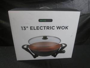 lot 194 image: (D-2) 13 Electric Wok...