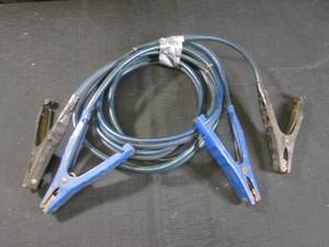 lot 241 image: (EW2) 8 GA Copper Twintron Jumper Cables