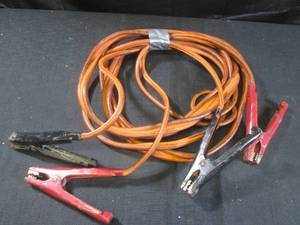 lot 245 image: (EW2) 4 Gauge Yu-Tron Welding Cable Jumper Cables