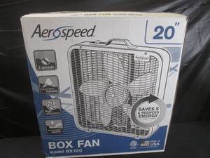 lot 246 image: (EW6) Aerospeed 20 Box Fan...