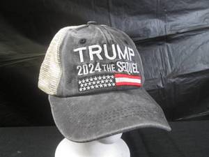 lot 255 image: (FS) Trump 2024 The Sequel Cap Adjustable Size Snap Back - Display Head Not Included