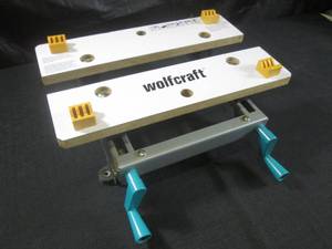 lot 259 image: (CSB) Wolfcraft Benchtop Clamp Vise
