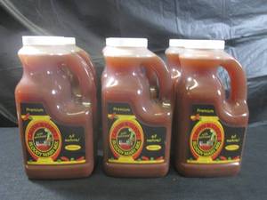 lot 260 image: (B-2) 6 Calvin & Cleos Original Bloody Mary Mix 64oz