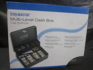 lot 262 image: (BS) SteelMaster Multi-Level Cash Box
