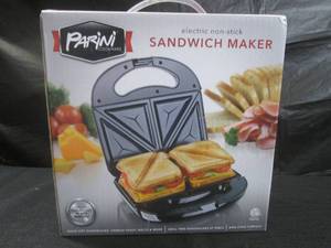 lot 295 image: (BS) Parini Electric Non-Stick Sandwich Maker