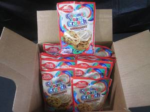lot 365 image: (C-2) 12 Pouches Betty Crocker Cinnamon Toast Crunch Cinnadust Cookie Mix 12.6oz Best by March 2024