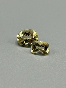 4.92 Carat Citrine Mixed Cut - Various Size & Shape Set of 2 Loose Stones