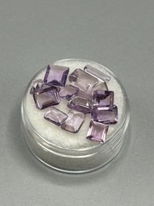9.20 Carat Amethyst Various Mixed Cut - Assorted Size, Shape & Color Lot of Loose Stones