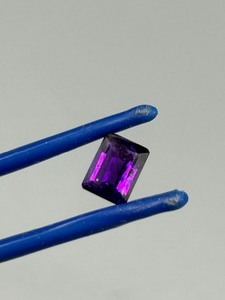 1.40 Carat Amethyst Rectangular Emerald Cut