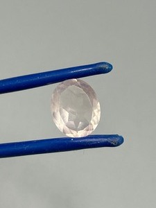 2.96 Carat Rose Quartz Faceted Oval Cut