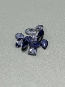 3.58 Carat Tanzanite Zoisite Mixed Cut - Various Color, Size & Shape Assorted Lot of Loose Stones