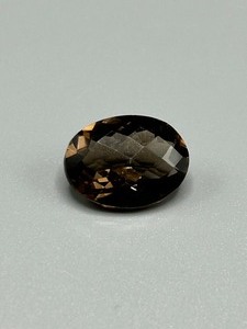 8.14 Carat Smoky Quartz Faceted Oval Cut