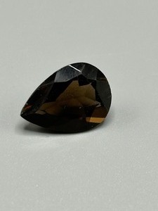 10.15 Carat Smoky Quartz Faceted Pear Cut
