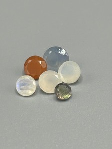 6.69 Carat Moonstone, Quartz, Various Gemstones Mixed Cut - Various Color, Shape & Size Assorted Lot of Loose Stones