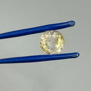 3.30 Carat Rutilated Quartz Faceted Round Cut