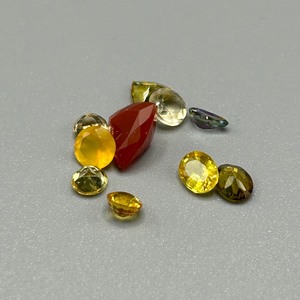 4.10 Carat Various Quartz, Chalcedony Mixed Cut - Different Variety, Size, Color & Shape Lot of Loose Stones