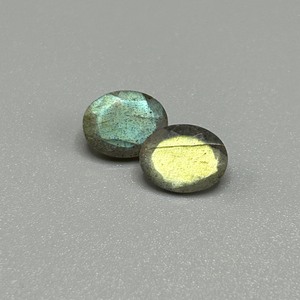 3.50 Carat Labradorite Oval Faceted Cut - Set of 2 Loose Stones