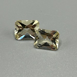 5.53 Carat Yellow Quartz Modified Rectangular Emerald Cut