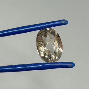 6.05 Carat Rutilated Quartz Faceted Oval Cut