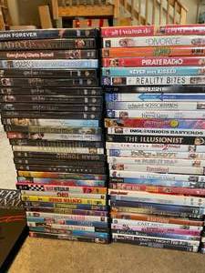 lot 80 image: Variety of DVDs