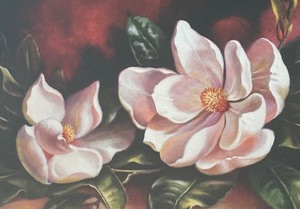 lot 52 image: Magnolia Flower Print by Peggy Sibley