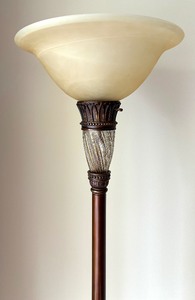 lot 43 image: Elegant Floor Lamp #2