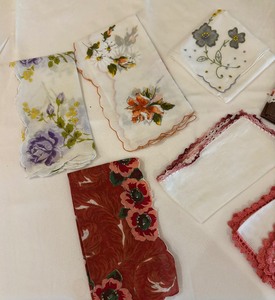 lot 155 image: Vintage Hankies