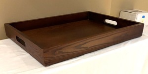 lot 186 image: Decorative Wooden Tray